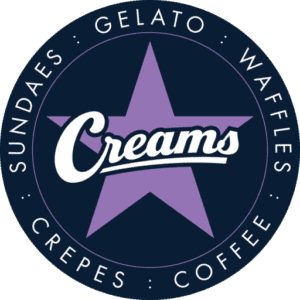 Creams Cafe logo